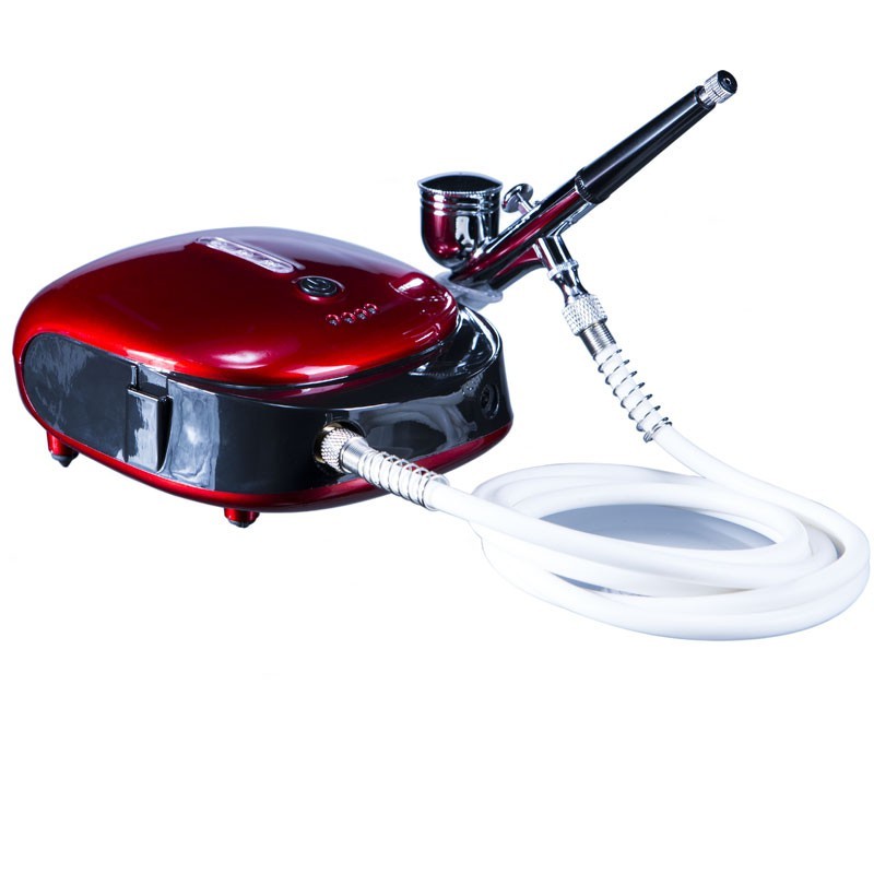 Airbrush Maskin HS-M901 Röd