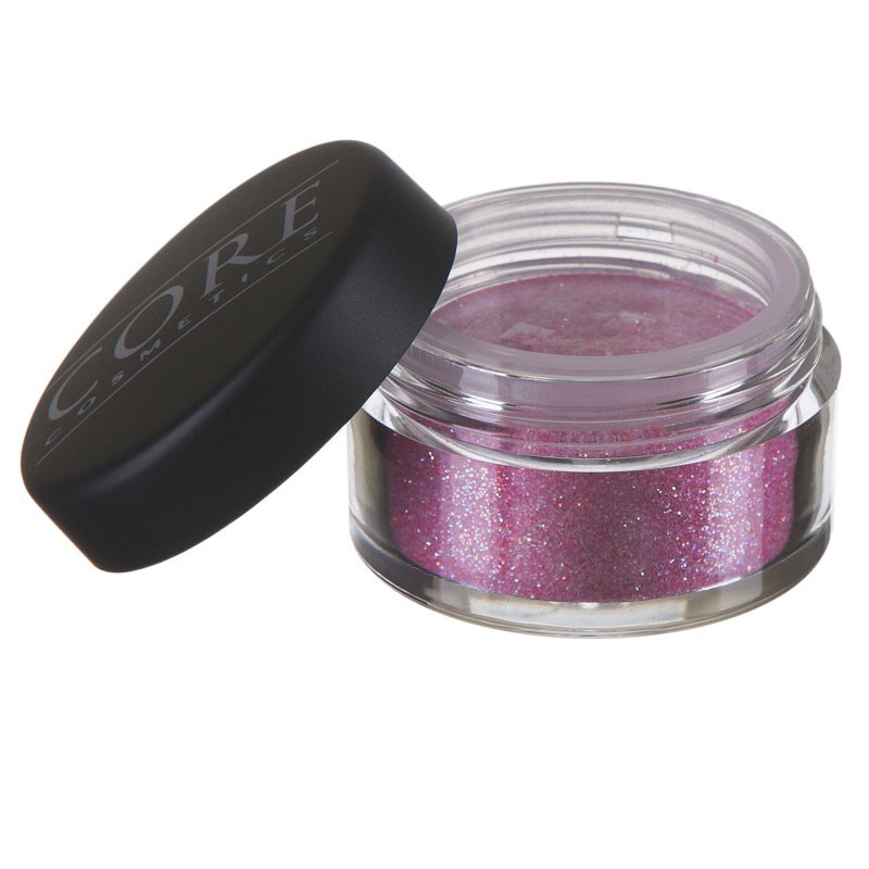 Mørk Pink Glitter Dust