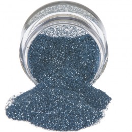 Mörk Blå Glitter Dust