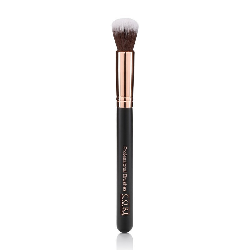 Face Shape Brush Rose Gold Black