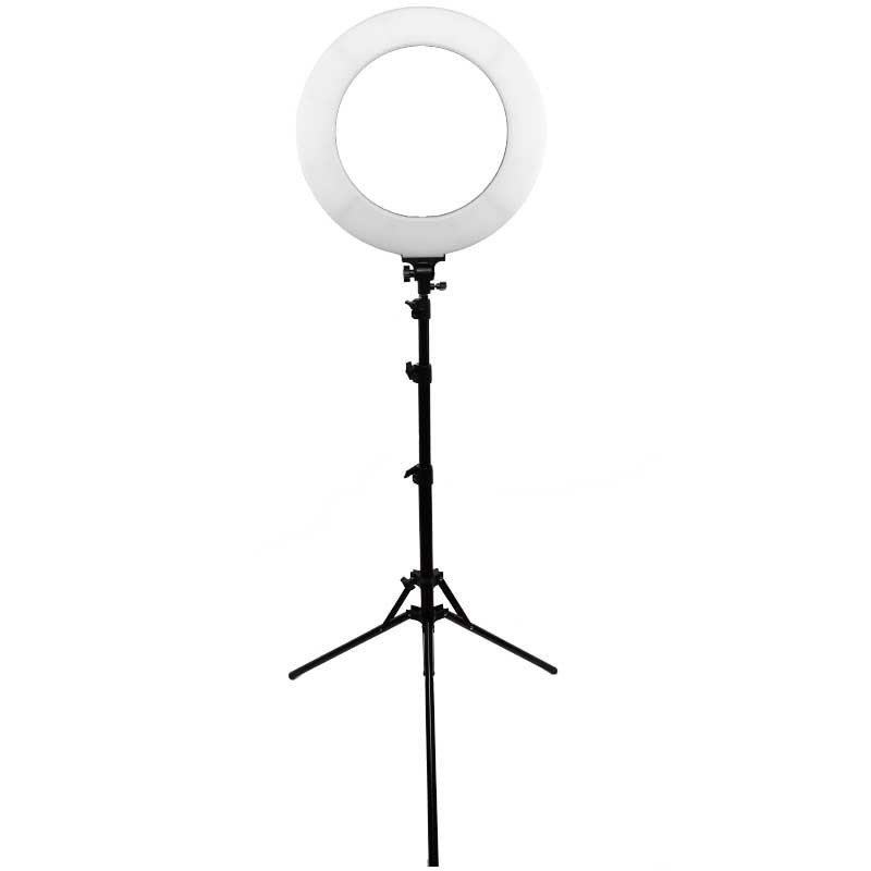 Ring Light / lampa pierścieniowa do makijażu, salonów, selfie, youtuberów i studiów do oświetlenia. 60 watów