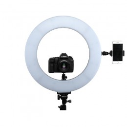 Ring Light / lampa pierścieniowa do makijażu, salonów, selfie, youtuberów i studiów do oświetlenia. 60 watów