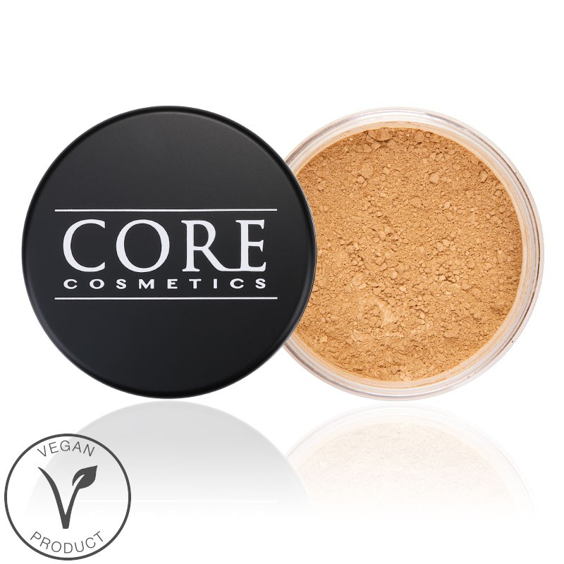Tan Mineral Foundation Passar dig med en gulbrun (solbrun) hudtyp och med varma / oliv undertoner
