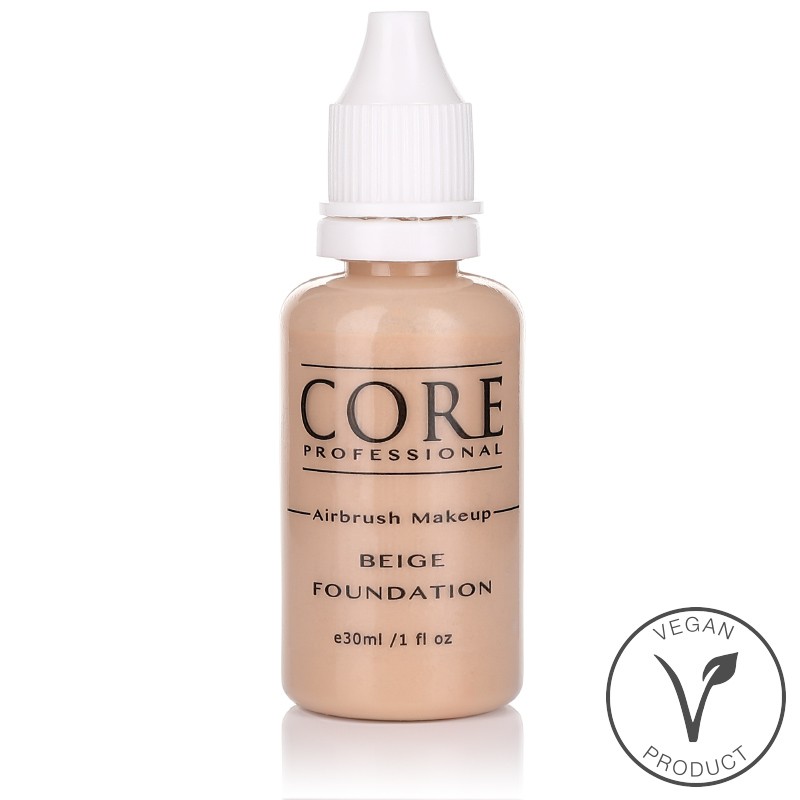 Airbrush Makeup Foundation Beige - Vegan - with good coverage and natural